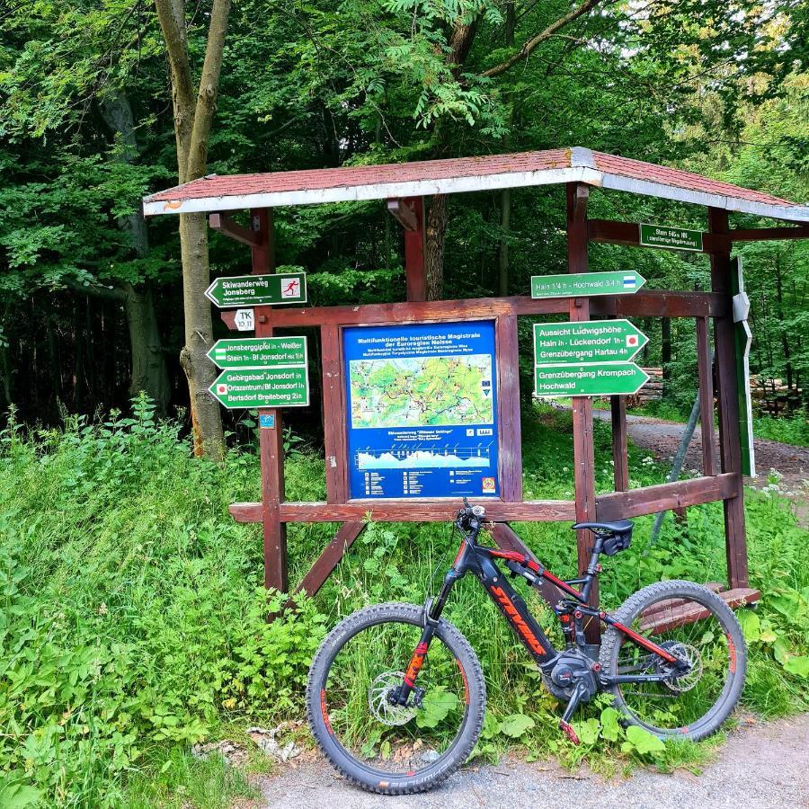 Urlaubsdomizil Am Toepfer - Ferienwohnungen In Olbersdorf Εξωτερικό φωτογραφία
